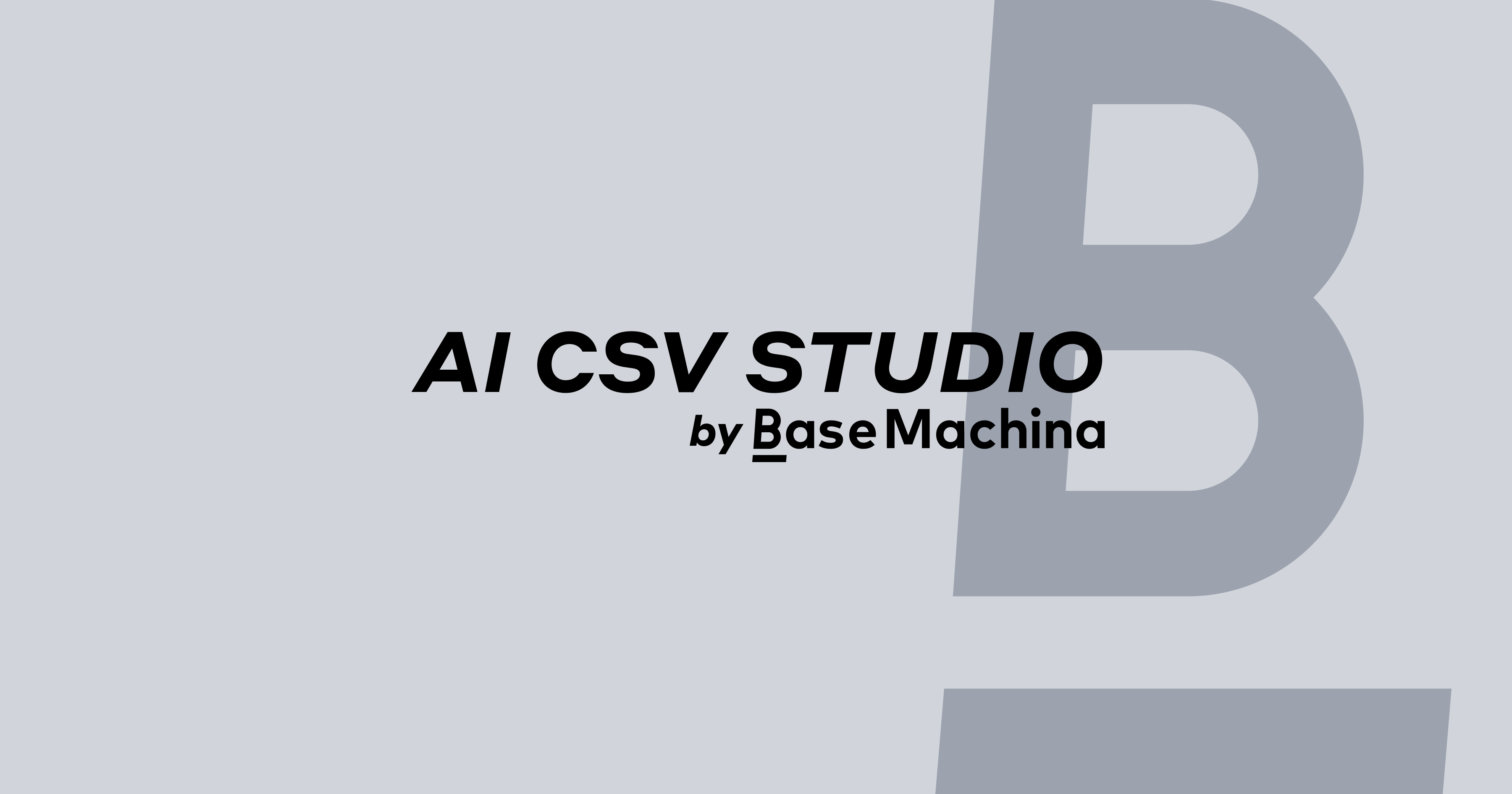 AI CSV Studio
